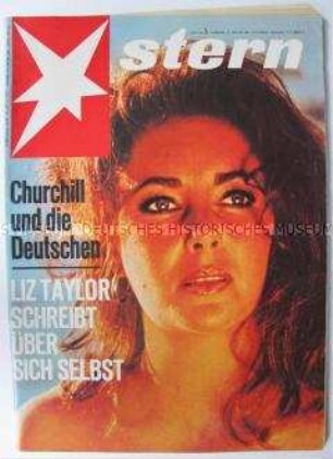 Wochenzeitschrift "stern" u.a. zum 90. Geburtstag von Winston Churchill und über die Frage der Kriegsschuld Deutschlands