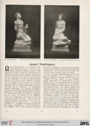 Hoetgers Majolikafiguren