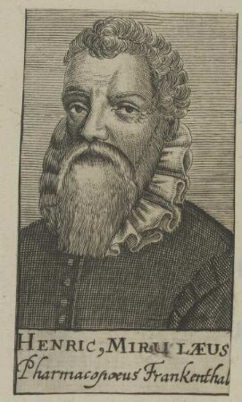 Bildnis des Henricus Mirulaeus