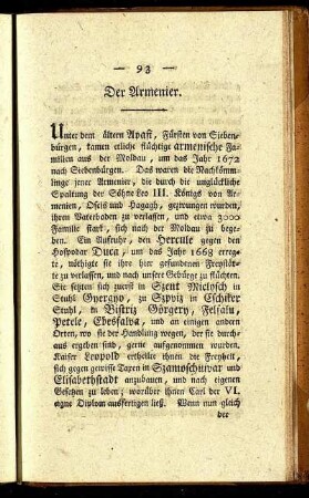 Der Armenier.