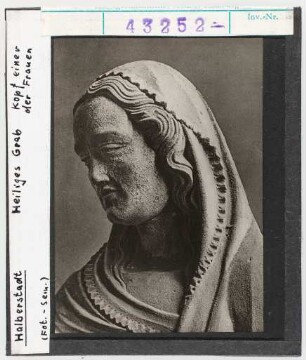 Halberstadt, Dom: Heiliges Grab, Maria