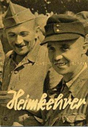 Informationsheft der Landesverwaltung Sachsen zur Wiedereingliederung der Heimkehrer (Aufklärung über die Nachkriegsentwicklung, notwendige Behördengänge usw.)