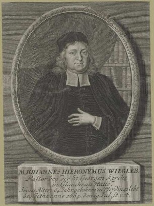 Bildnis des Johannes Hieronymus Wiegleb