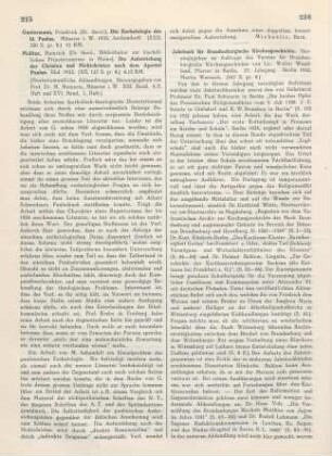 215-216 [Rezension] Guntermann, Friedrich, Die Eschatologie des hl. Paulus