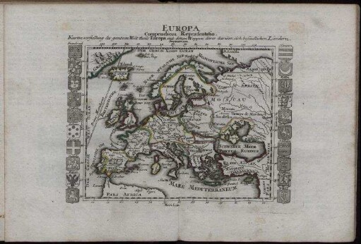 Europa. Compendiosa Repræsentatio.