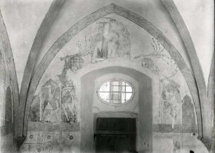 ehemalige Dominikanerkirche (Marienkirche); Wandmalereien in der Sakristei