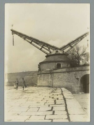 Am alten Krantor zu Würzburg am Main