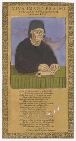 Bildnis des Erasmus Sarcer