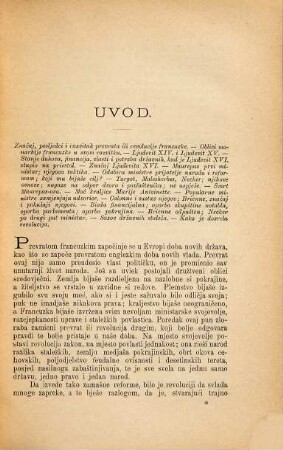 Poviest Francuzke revolucije od godine 1789. do godine 1815 : Preveo, pripomenkom i kazalom popratio Ivan Rabar