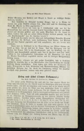 Krieg und Bibel (Neues Testament)