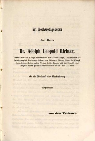 Das Malaria-Siechthum vorzugsweise in sanitäts-polizeilicher Beziehung