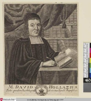 M. David Hollazius [David Hollatz]