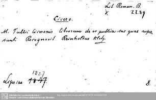 Literatura Romana B 2289