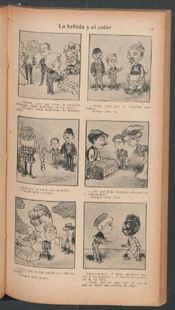 La bebida y el color - [Cómic]