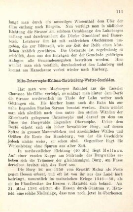 Cölbe-Unterrosphe-Mellnau-Christenberg-Wetter-Gossfelden.