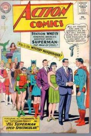 US-Comic aus der Reihe "Action Comics"
