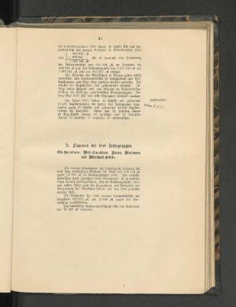 D. Finanzen der drei Inselgruppen Ost-Karolinen, West-Karolinen, Palau, Marianen und Marshall-Inseln.