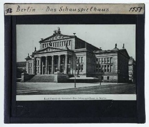 Berlin, Konzerthaus Berlin [Schauspielhaus Berlin]