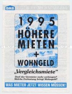 Informationsblatt des Deutschen Mieterbundes