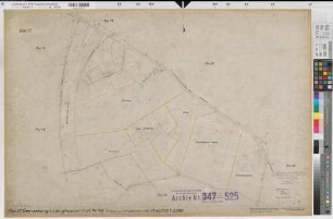 Lüdinghausen (Lüdinghausen), Umlegung Lüdinghausen, Bl.17 Zuteilungskarte Lüdinghausen, Flur 57