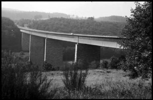 Hedemünden: Werratalbrücke vom südöstlichen Brückenkopf