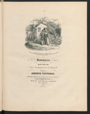 Romances / composées par Auguste Panseron
