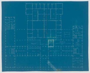Fischer, Theodor; Wiesbaden; Museum - Grundriss EG