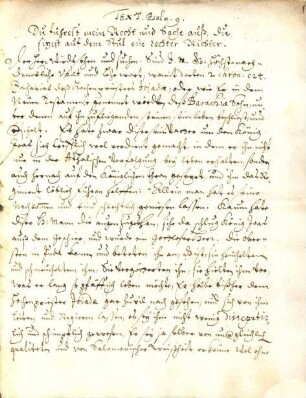 Letzte Predig Herren M. Johann Jacob Bayrs : Adi 12 xbris A.o 1669