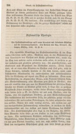 204-212 Systematische Theologie