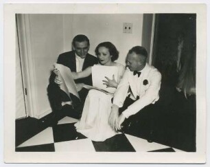 Douglas Fairbanks Jr. und Marlene Dietrich (Los Angeles, zirka 1933 - 1937) (Archivtitel)