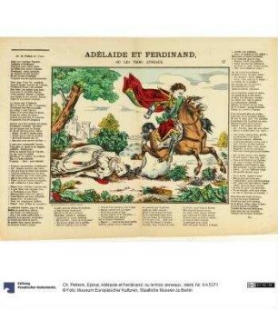 Adélaide et Ferdinand, ou le trois anneaux.