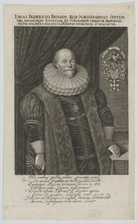 Bildnis des Lukas Friedrich Behaim