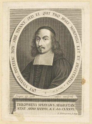 Bildnis des Theophilvs Spizelivs