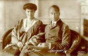 Wilhelm und Cecilie von Preußen im Exil