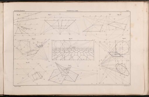 Darstellende Geometrie Fig. 50. - Fig. 57.