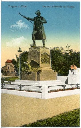 Torgau. Denkmal Friedrich d. Großen