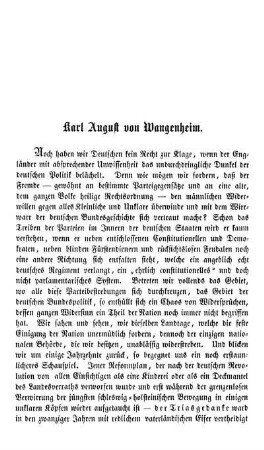 Karl August von Wangenheim