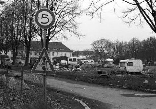 Freiburg im Breisgau: Wagenburg bei Vauban
