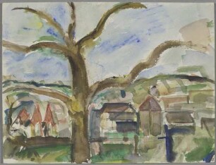 Ohne Titel [Blick auf Freyburg]