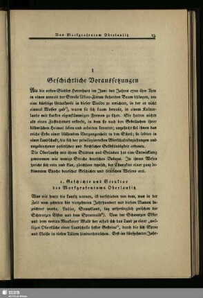 I Geschichtliche Voraussetzungen