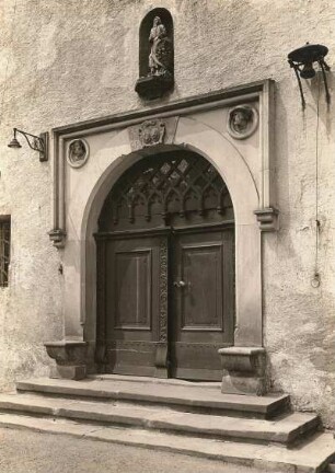 Schloß Purschenstein : Schloß Purschenstein, Hauptportal