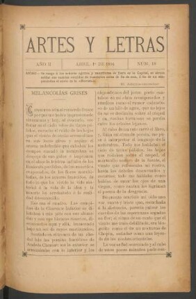 1894,2,18: año 2, número 18 (april 1o de 1894)