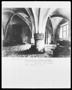 Berlin-Mitte, Altes Rathaus (Gerichtslaube), untere Halle