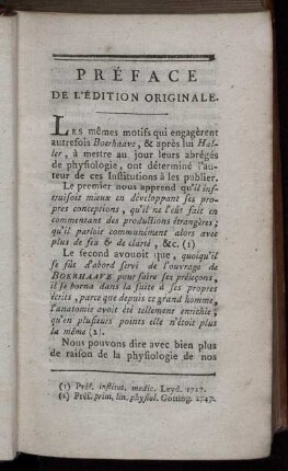 Préface de l'édition originale