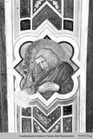 Szenen der Passion Christi : Rahmungen der Passionsszenen: Pelikan, Propheten, Heilige, Engel