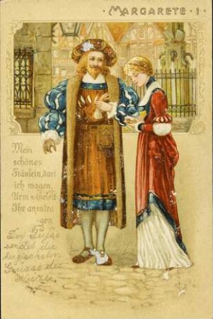 Margarete 1 - Mein schönes Fräulein, darf ich wagen [...]