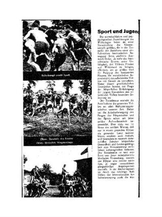 Sport und Jugend