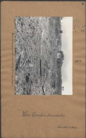 Beim Galopinpanzerturm in Mitte des Werkes (verschüttet)