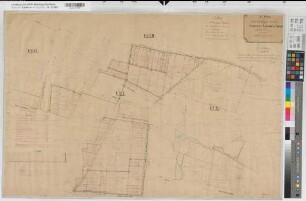 Erwitte (Erwitte), Separation Erwitte, Bl.13 Brouillonkarte Westernkotten Flur 1;2;6;7