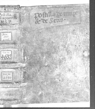 Sermones de tempore - BSB Clm 4632
